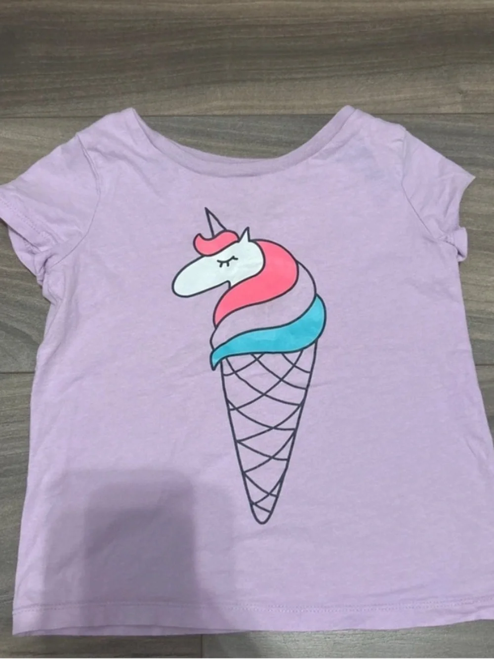 OshKosh B'gosh Lilac Logo Tee